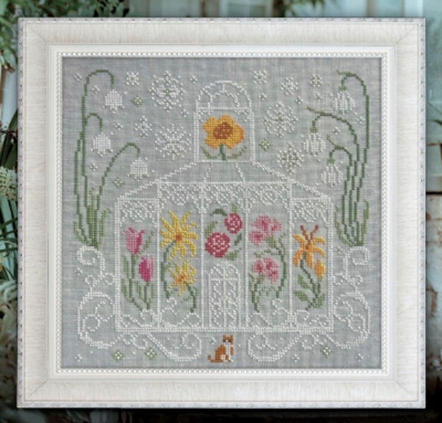 Green House - Fabulous House Series #3 - Cottage Garden Samplings - New Chart