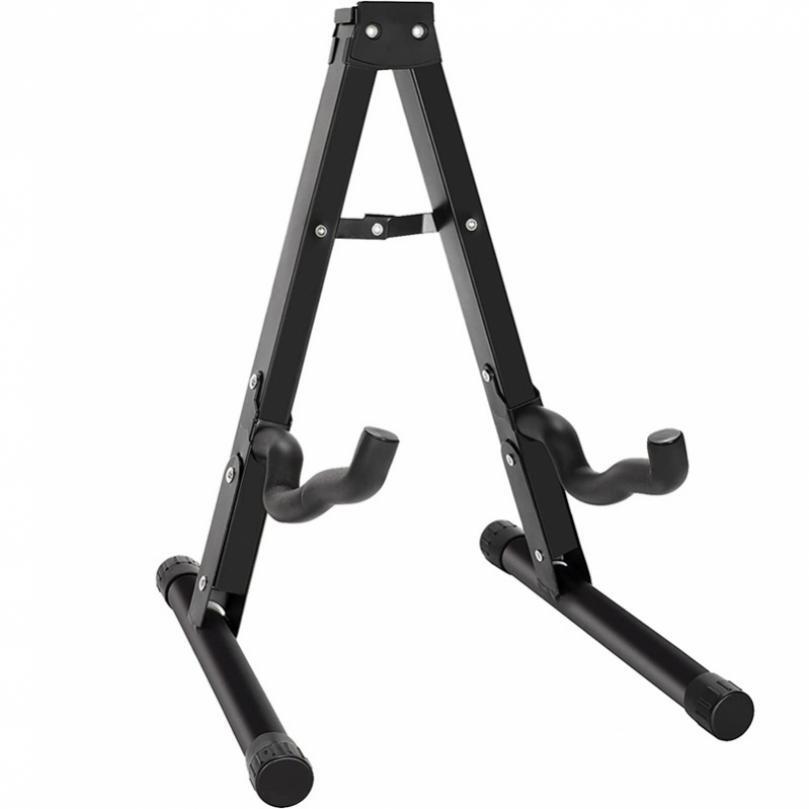 Adjustable Guitar Folding A-Shape Frame Stand for Acoustic Electric Guitar Bass