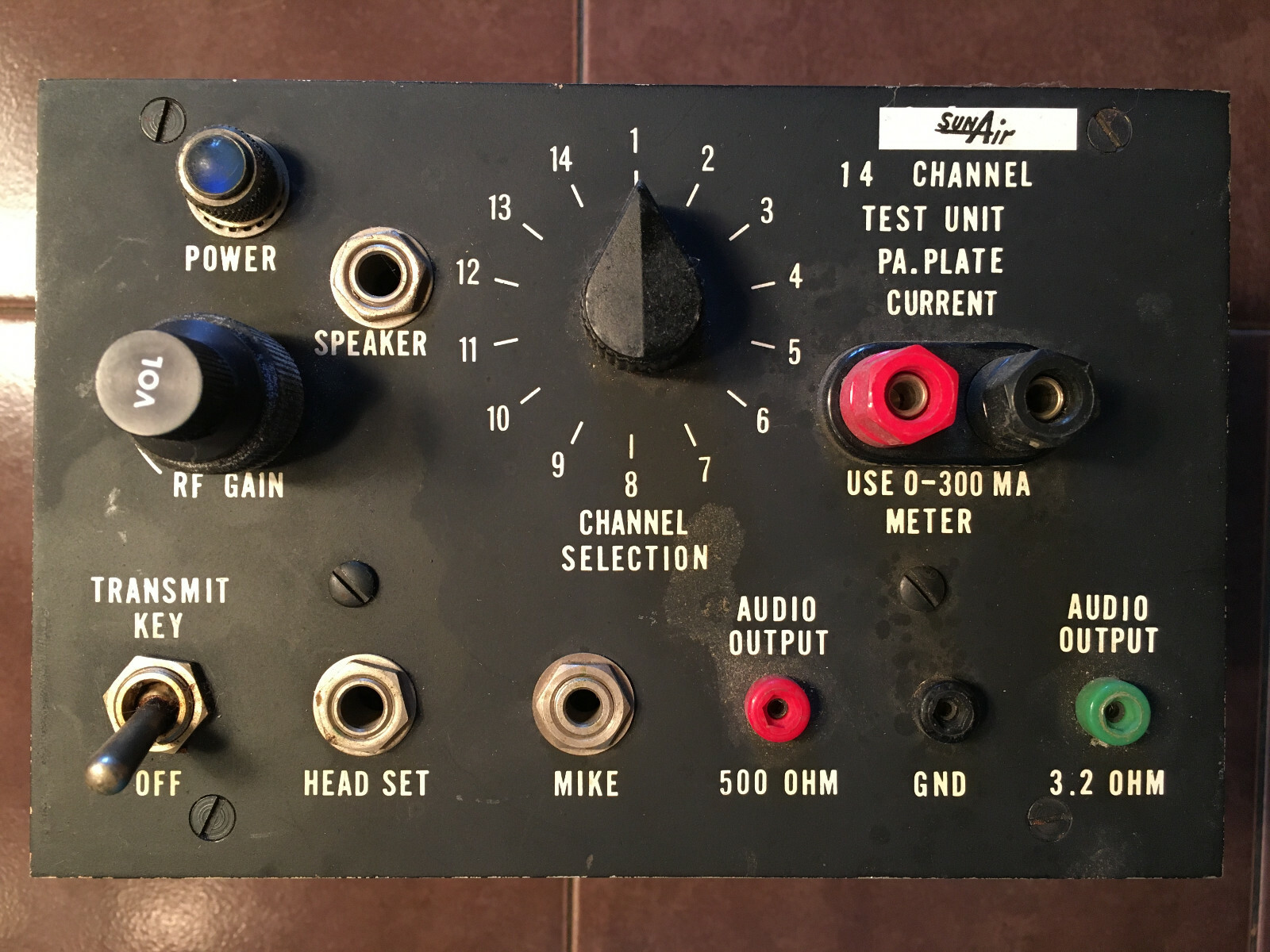 SunAir 14 Channel Test Unit for HF Radios