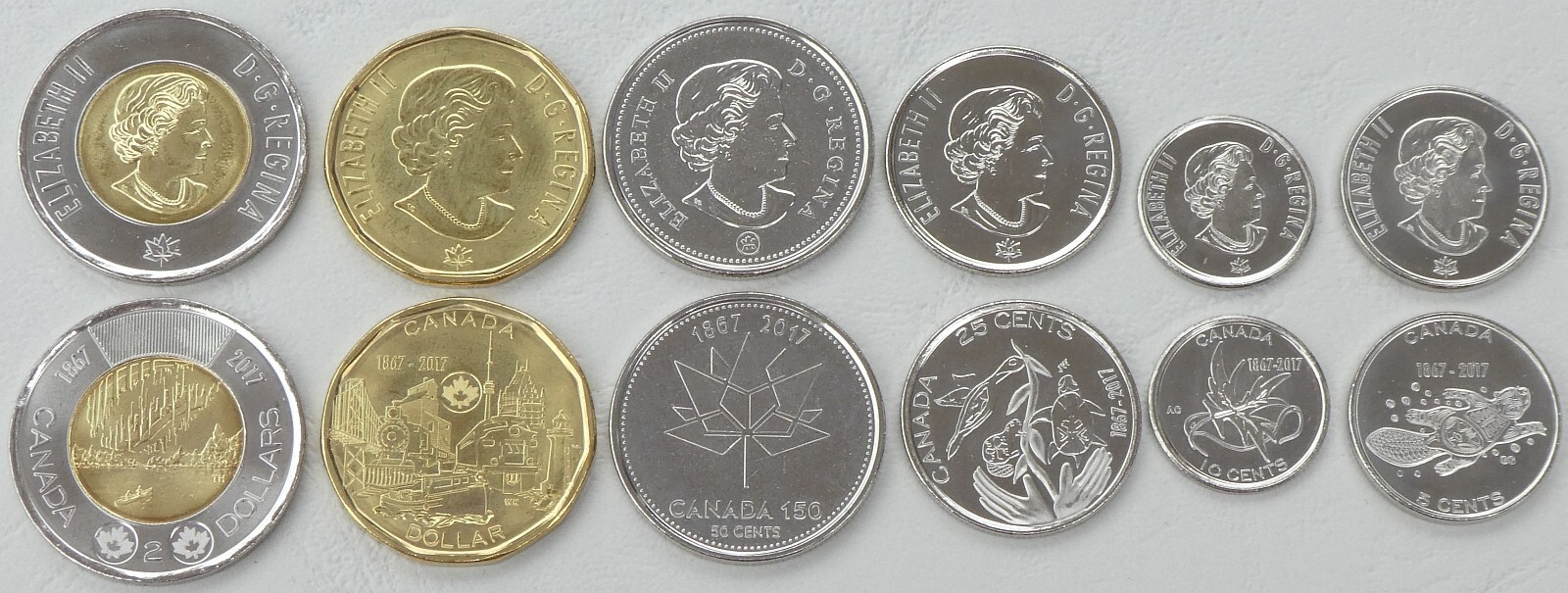 Canada KMS Coin Set 2017 150 Years Canada Uncirculated