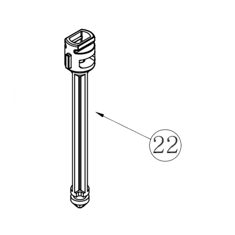 Dema TF5 2% Suction Piston and Bar Kit