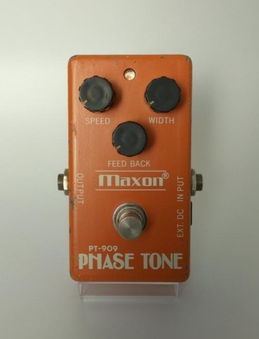 Maxon PT-909 Phase Tone Pheaser Guitar Effects Pedal 80s Made In Japan for Parts