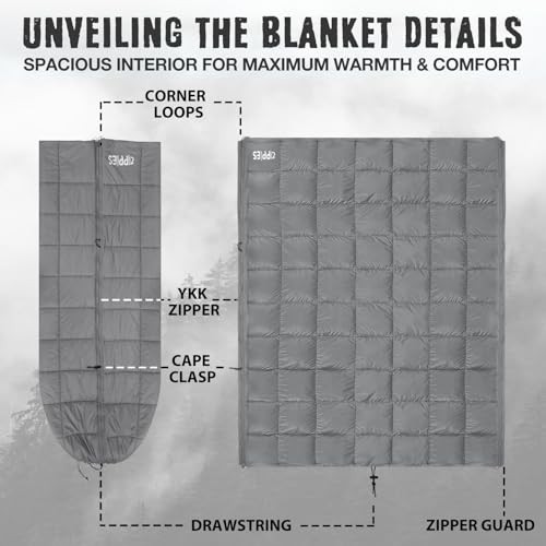 Waterproof Sleeping Bag Quilt Queen Size 3M Thinsulate