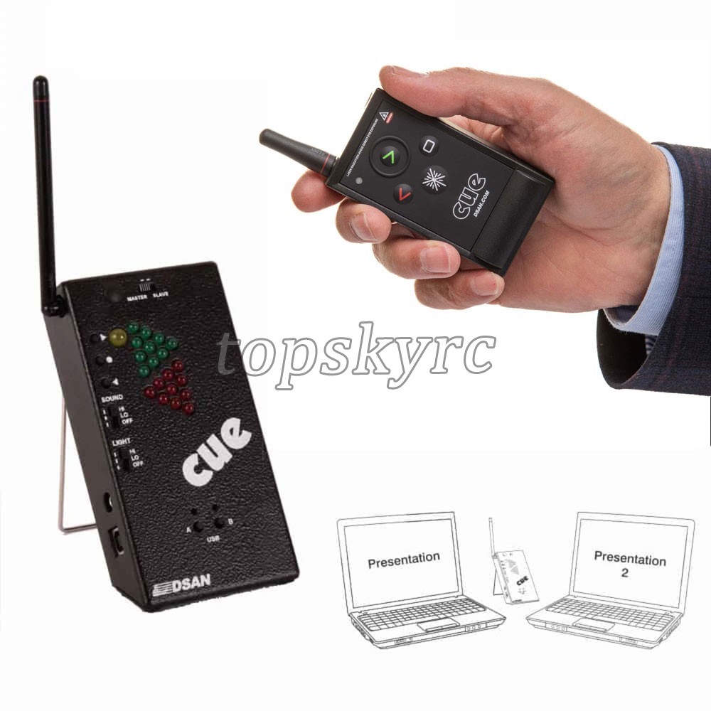 DSAN Cuelight PC-433 Mini PPT Controller 100m Wireless Presentation Controller