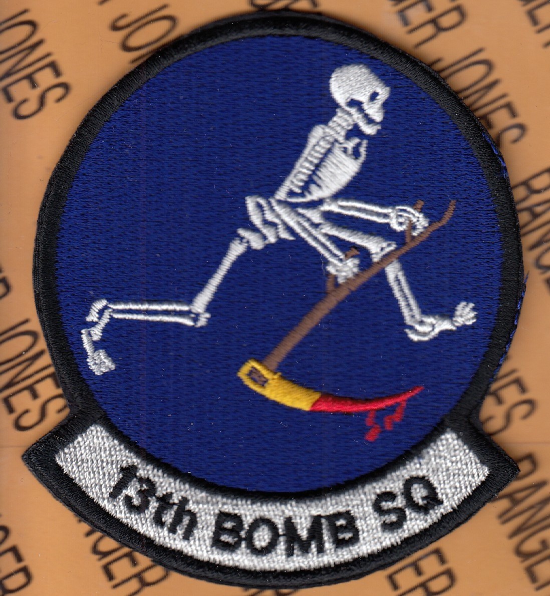 USAF Air Force 13th Bomb Squadron BS ~3.75" patch c/e