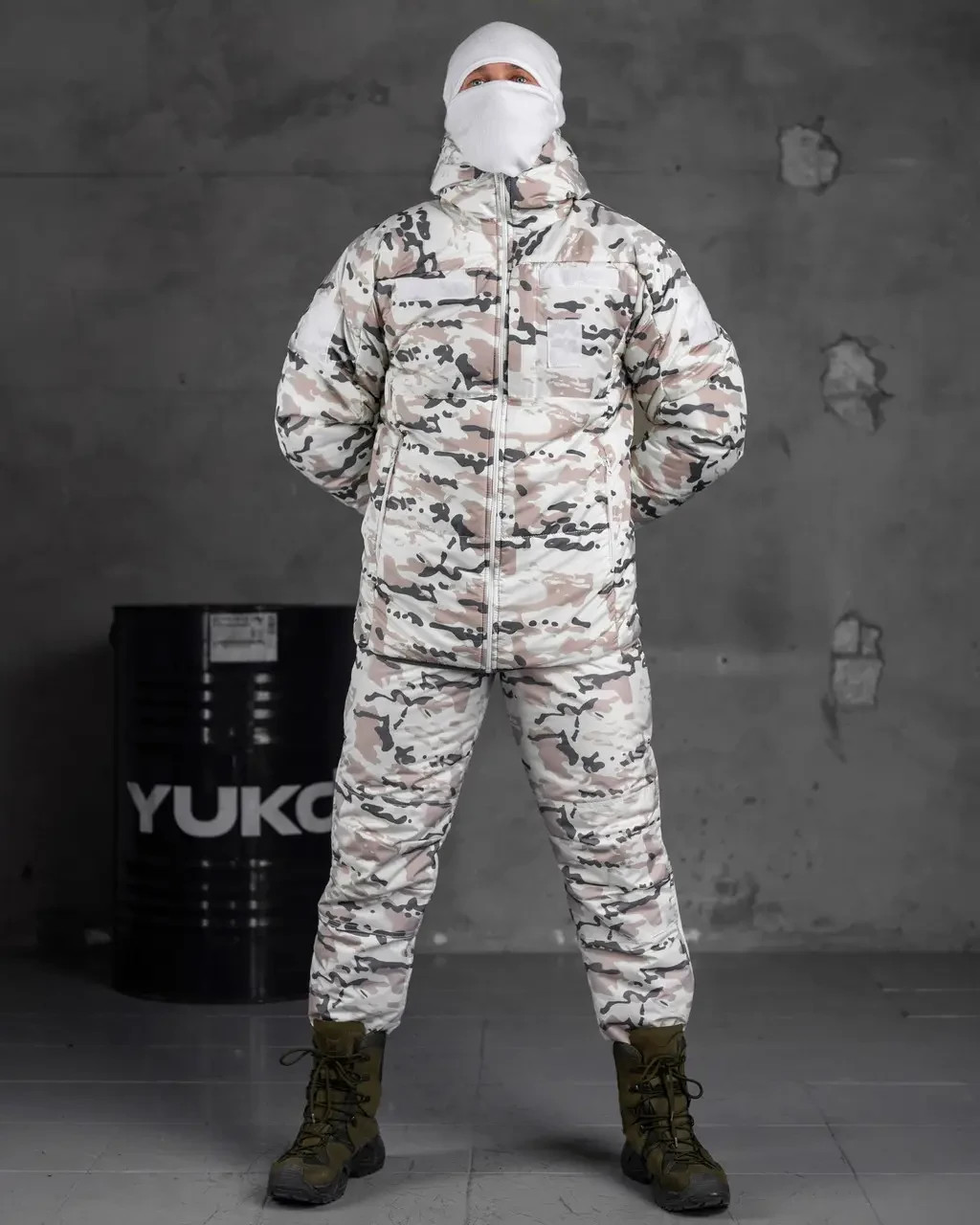 Tactical winter suit multicam white, winter military suit membrane on fleece💛💙