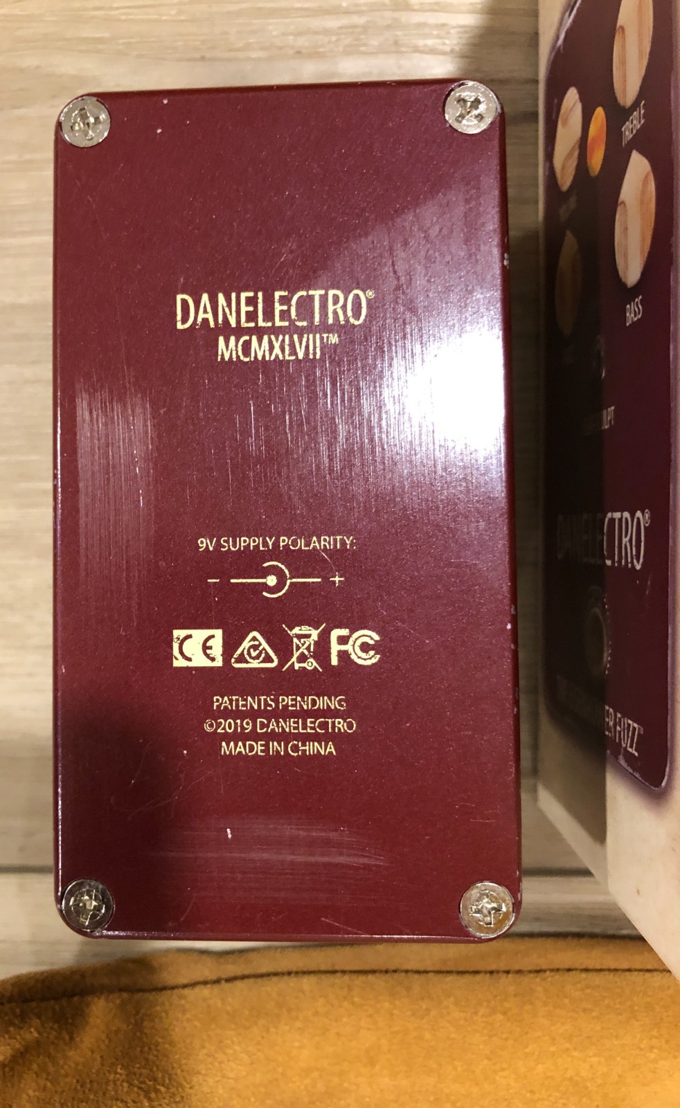 Danelectro The Eisenhower Fuzz Guitar Effects Pedal