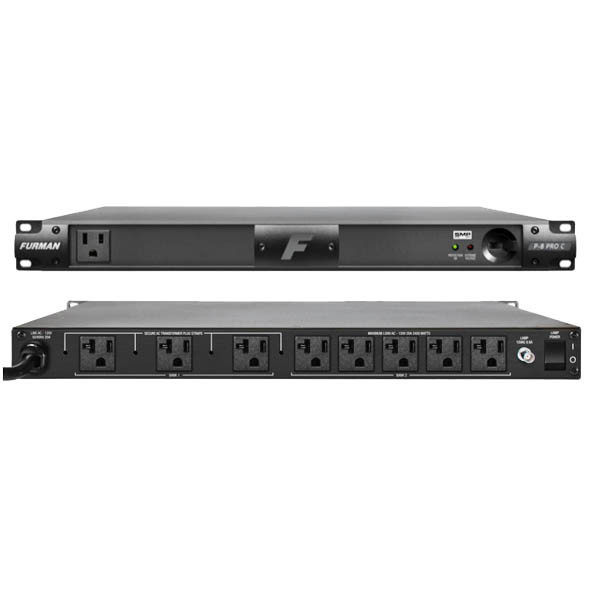 Furman P-8 PRO C 20 Amp Power Conditioner.  U.S. Authorized Dealer