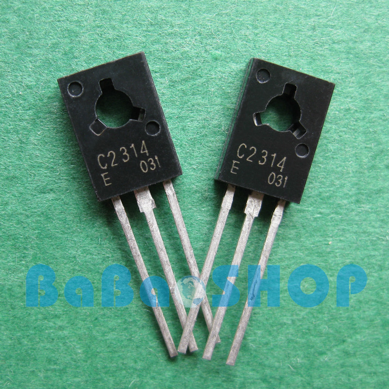 5pcs New 2SC2314 C2314 2314 NPN Transceiver TO-126
