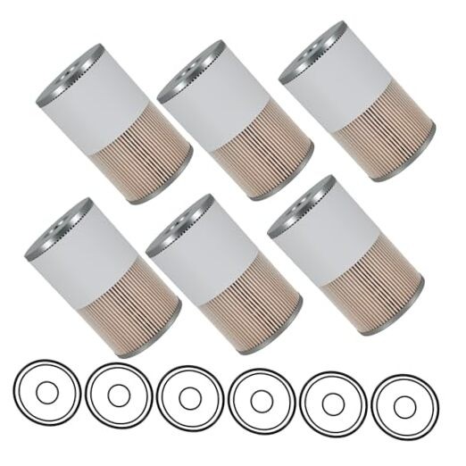 maXpeedingrods 6Pcs FS19765 Fuel Filter Water Separator for Cummins ISX12