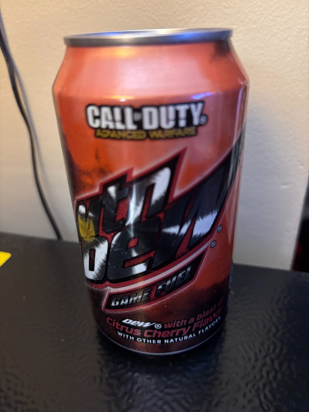 Mountain Dew Game Fuel (Citrus Cherry) Soda Can Full Opened Rare 2014