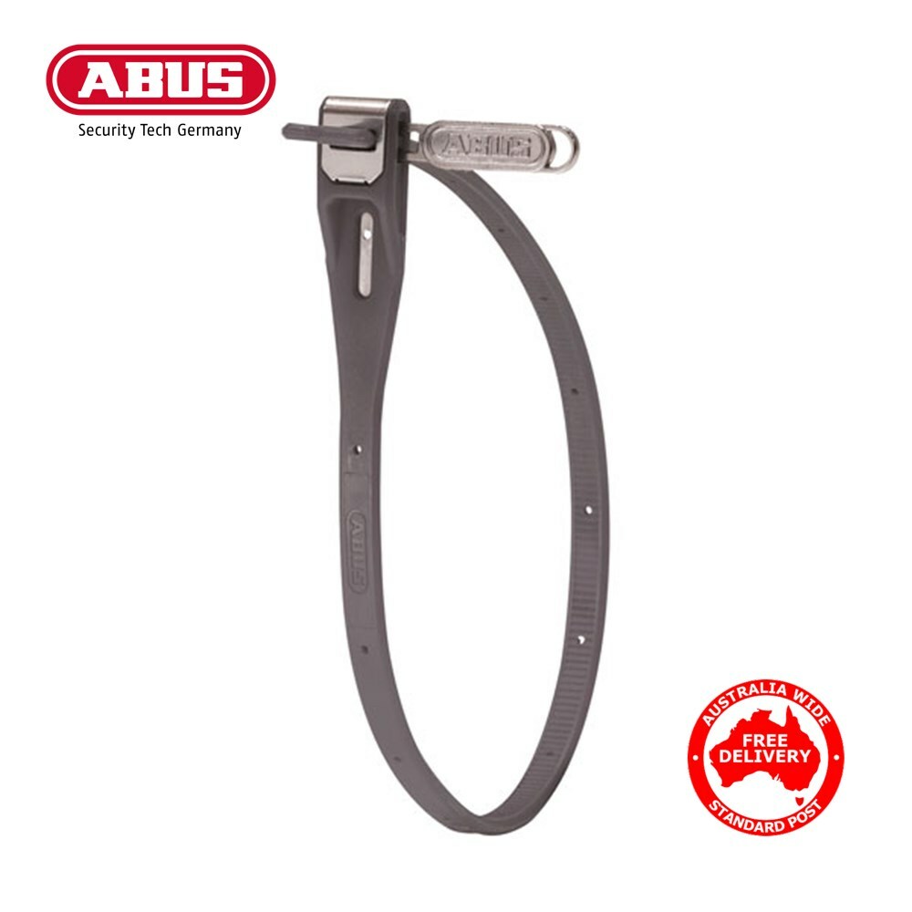 ABUS Multizip-Reusable Stainless Steel Core Lockable Cable Tie -Grey -FREE POST