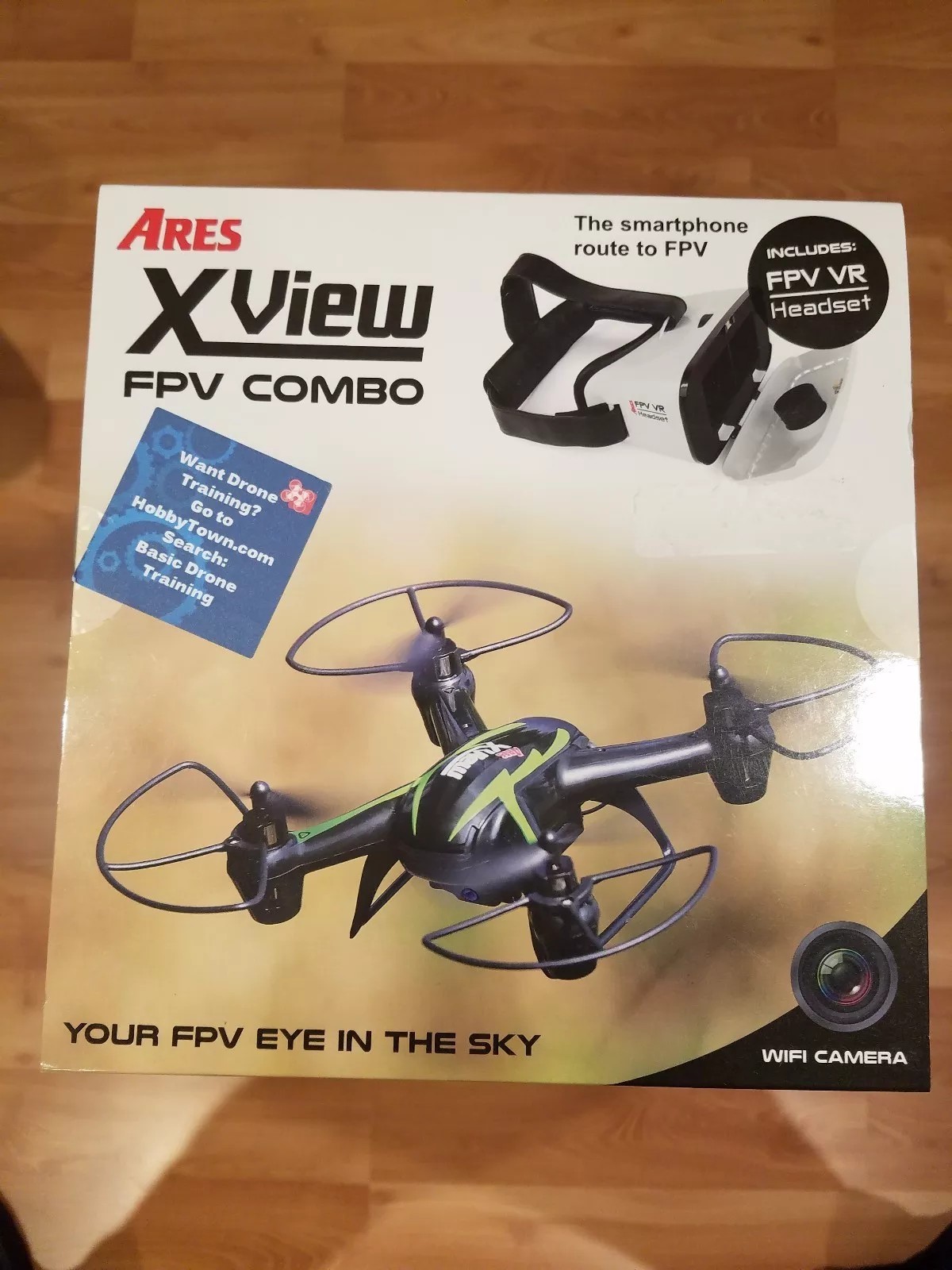 AZSQ3300 Ares XView FPV RTF Mini Electric Quadcopter Drone - Excellent Condition