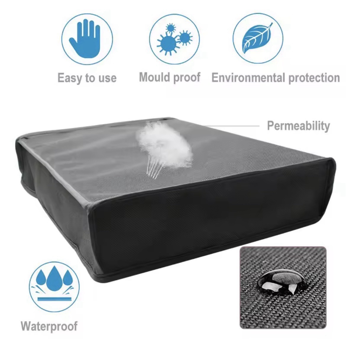 DustProof Waterproof Horizontal Cover Protective Sleeve for Xbox One S/X Console