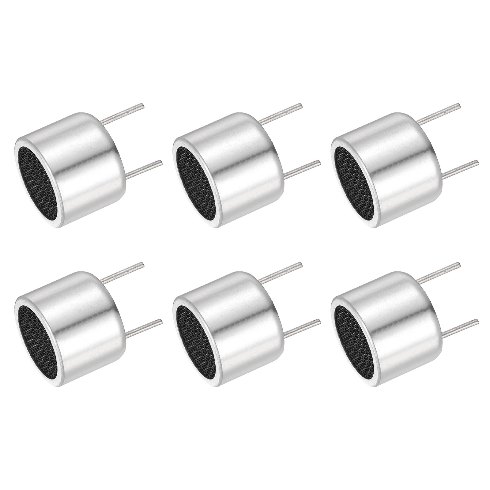6 Pcs Ultrasonic Module Distance Sensor TCT40-16R/T High Precision, Silver