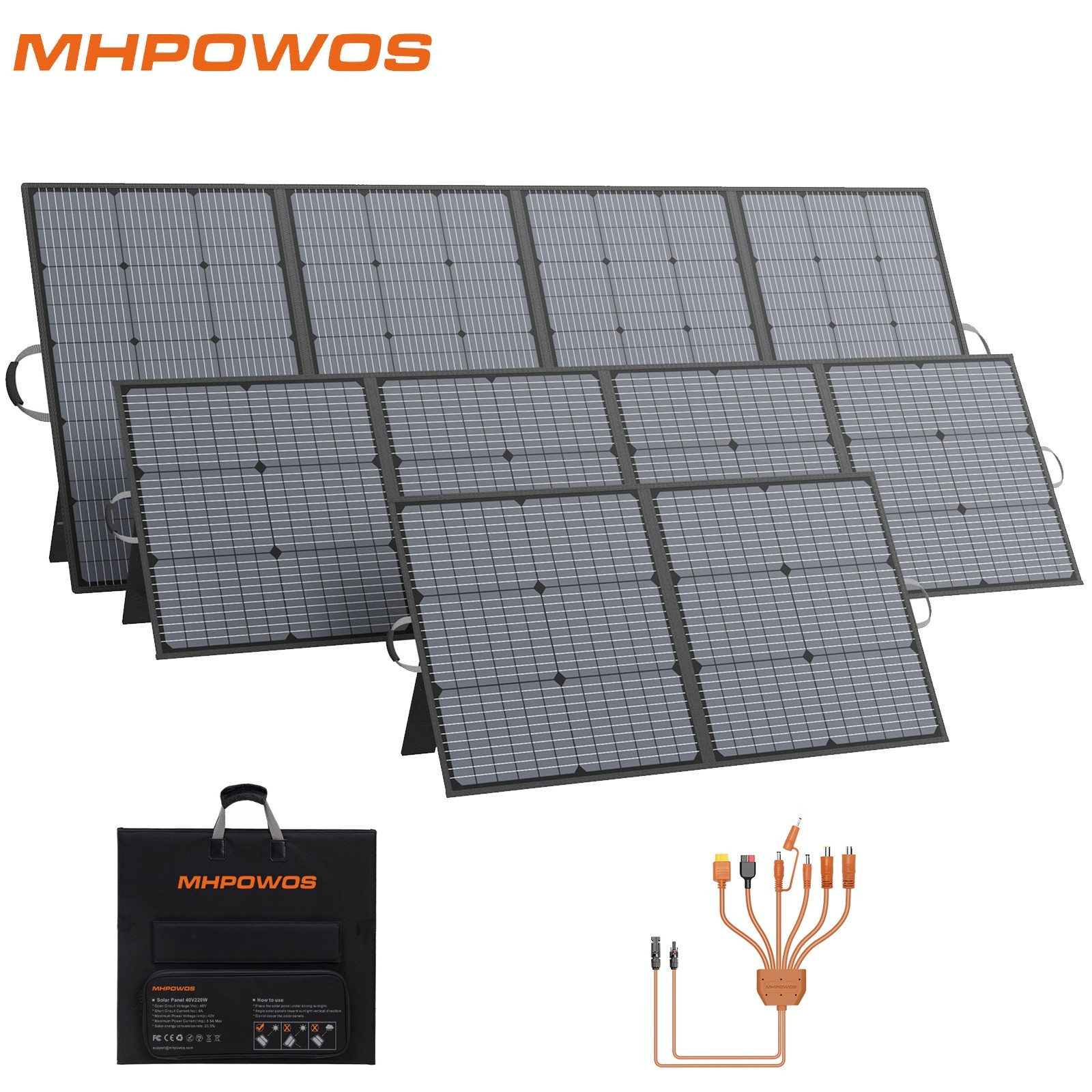 400 watt portable solar panel kit 110W 220W for ECOFLOW DELTA 2 3 Power Station