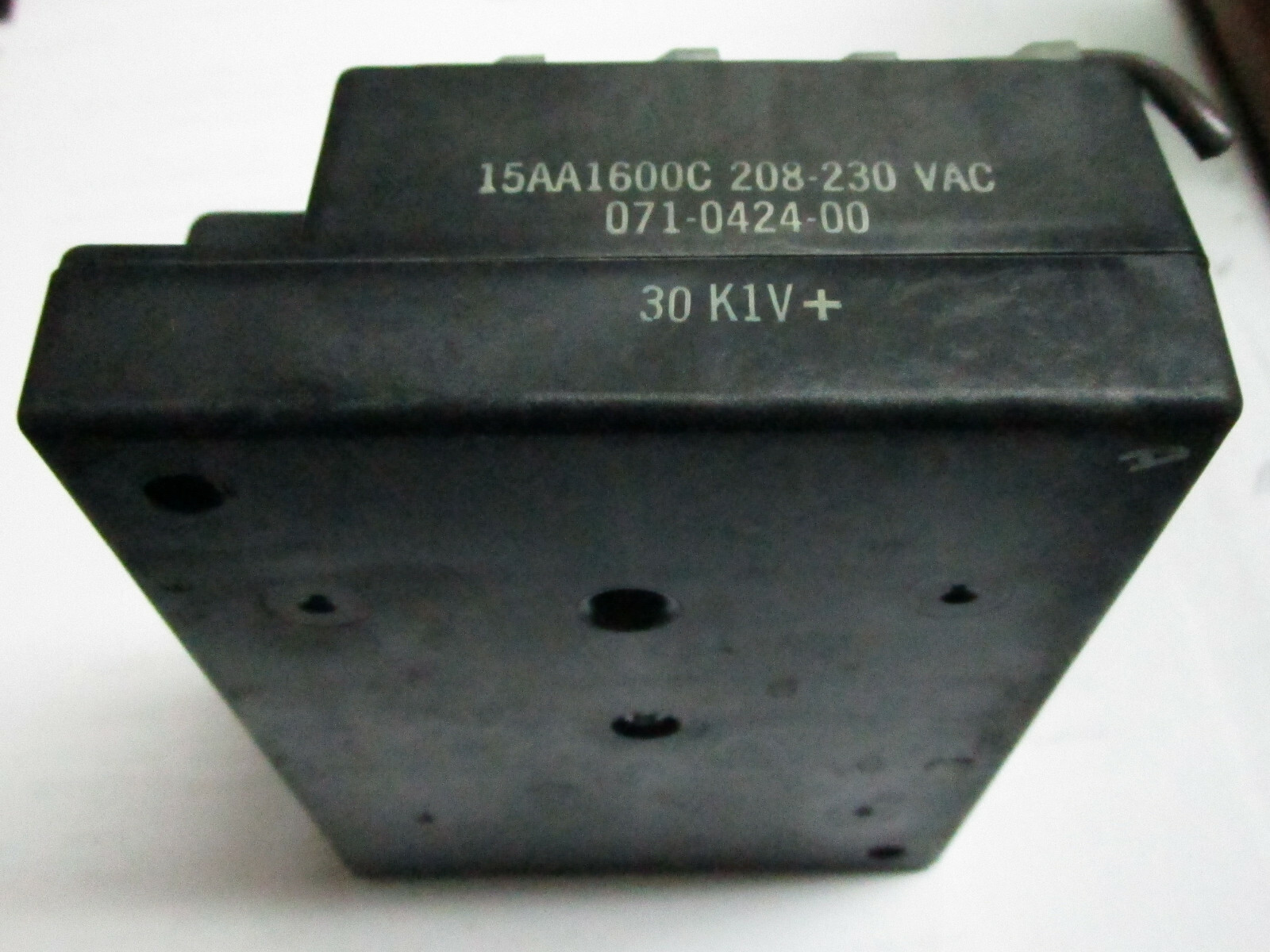 TEXAS INSTRUMENTS 15AA1600C COMPRESSOR PROTECTION MODULE 071-0424-00