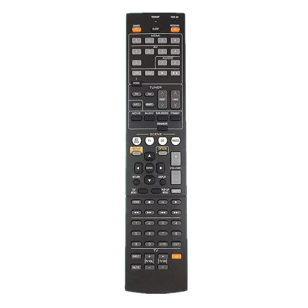 Replacement Remote Control Fits Yamaha RX-V571 RX-V573 RX-V575 AV Receiver