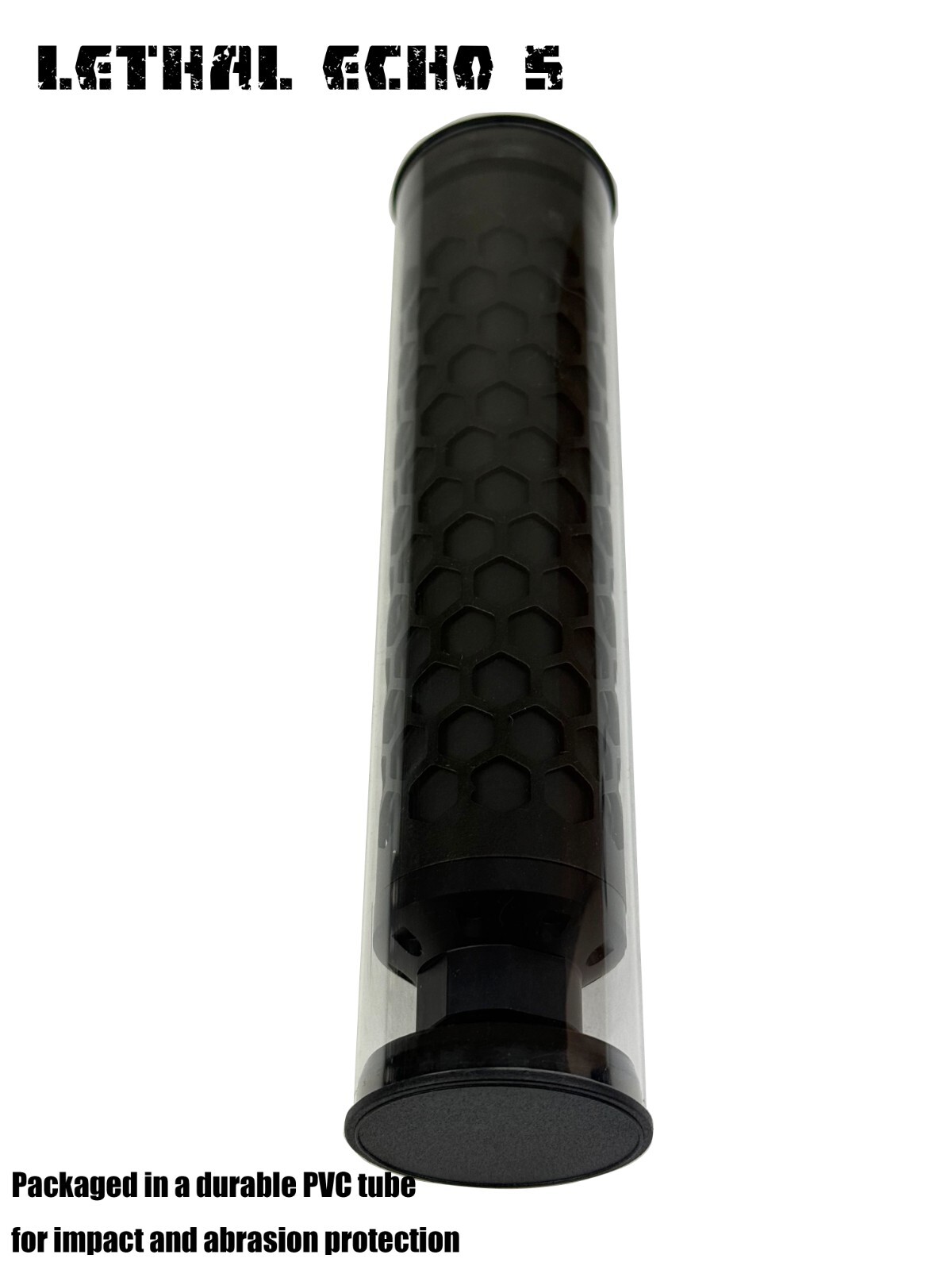 LETHAL ECHO 6" Muzzle Brake | Barrel extention 1/2*28 GBB AEG New Improved Ver.