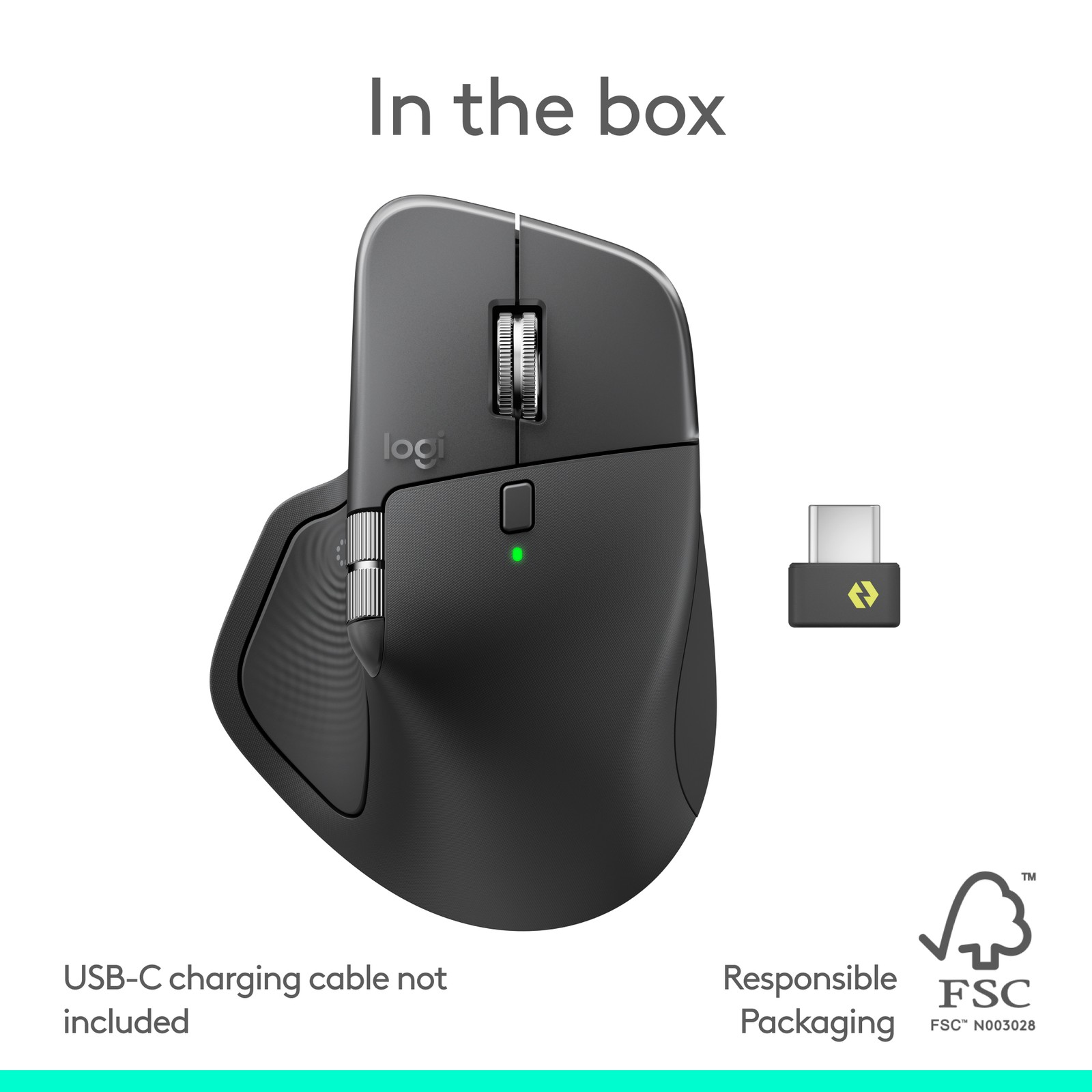 Logitech MX Master 4, Ergonomic Wireless Mouse with Haptic Feedback