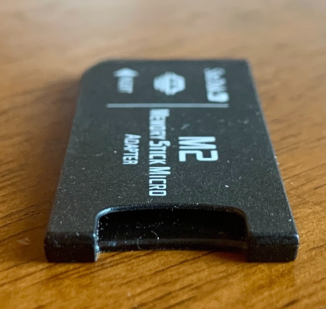 SanDisk Memory Stick Micro M2 to Standard Memory Stick Adapter (Not for Pro Duo)