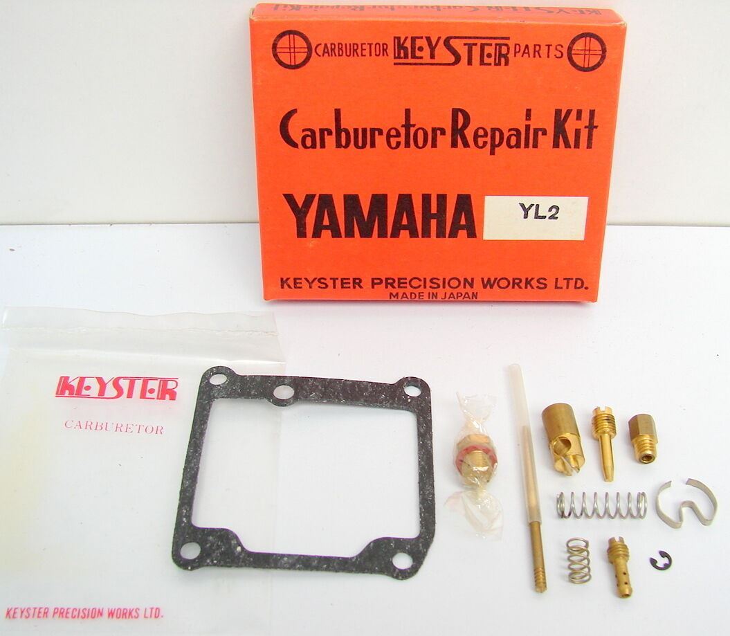 Yamaha Carburetor Repair Kit YL2 Trailmaster Keyster Carb Rebuild NOS Vintage
