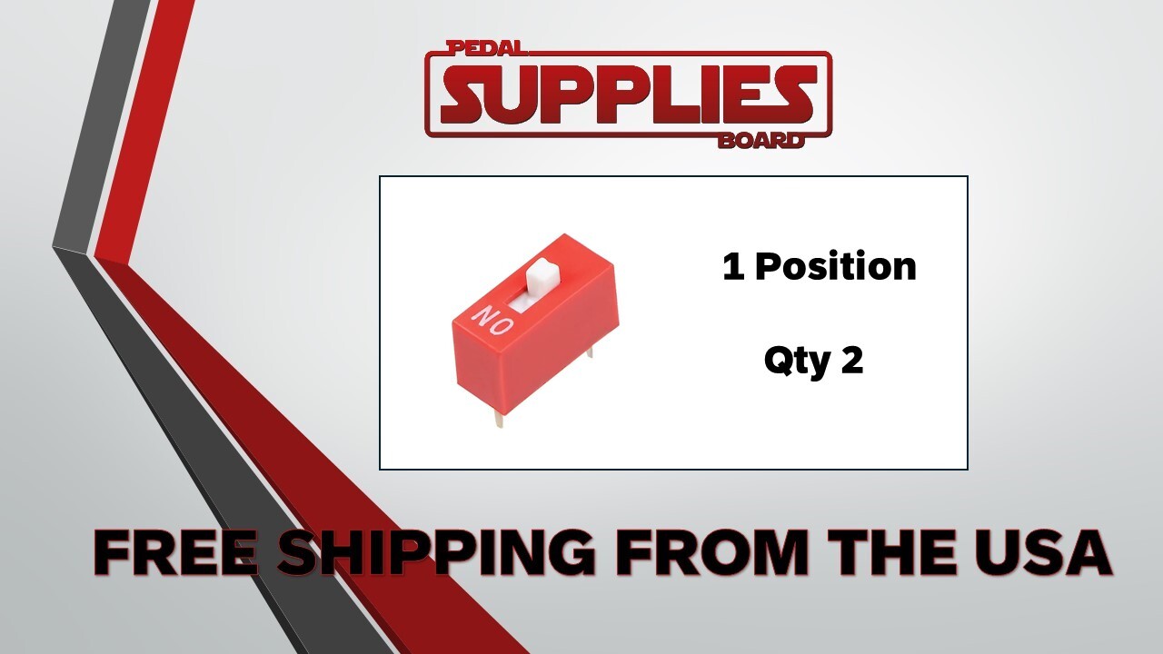 USA SELLER Red Dip Switch Multiple Varieties
