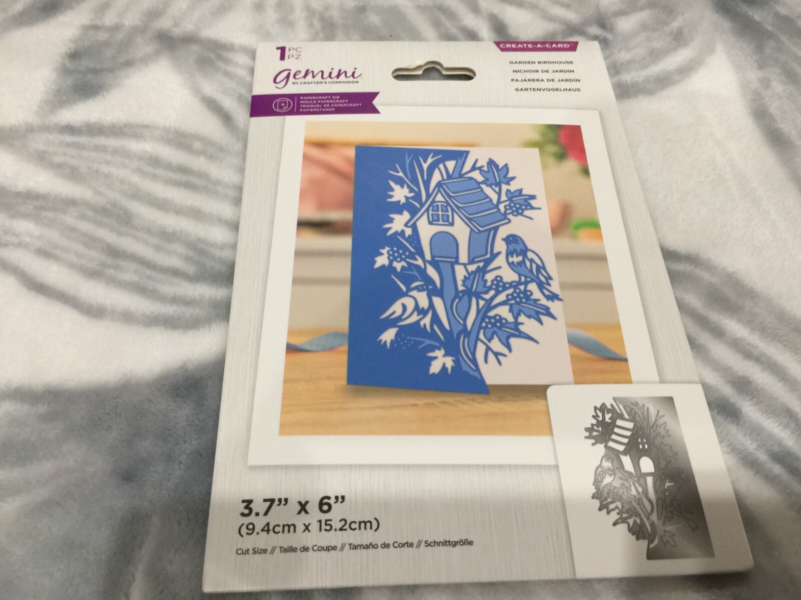 Crafters Companion Gemini - Create A Card - GARDEN BIRDHOUSE NEW 765339 C65