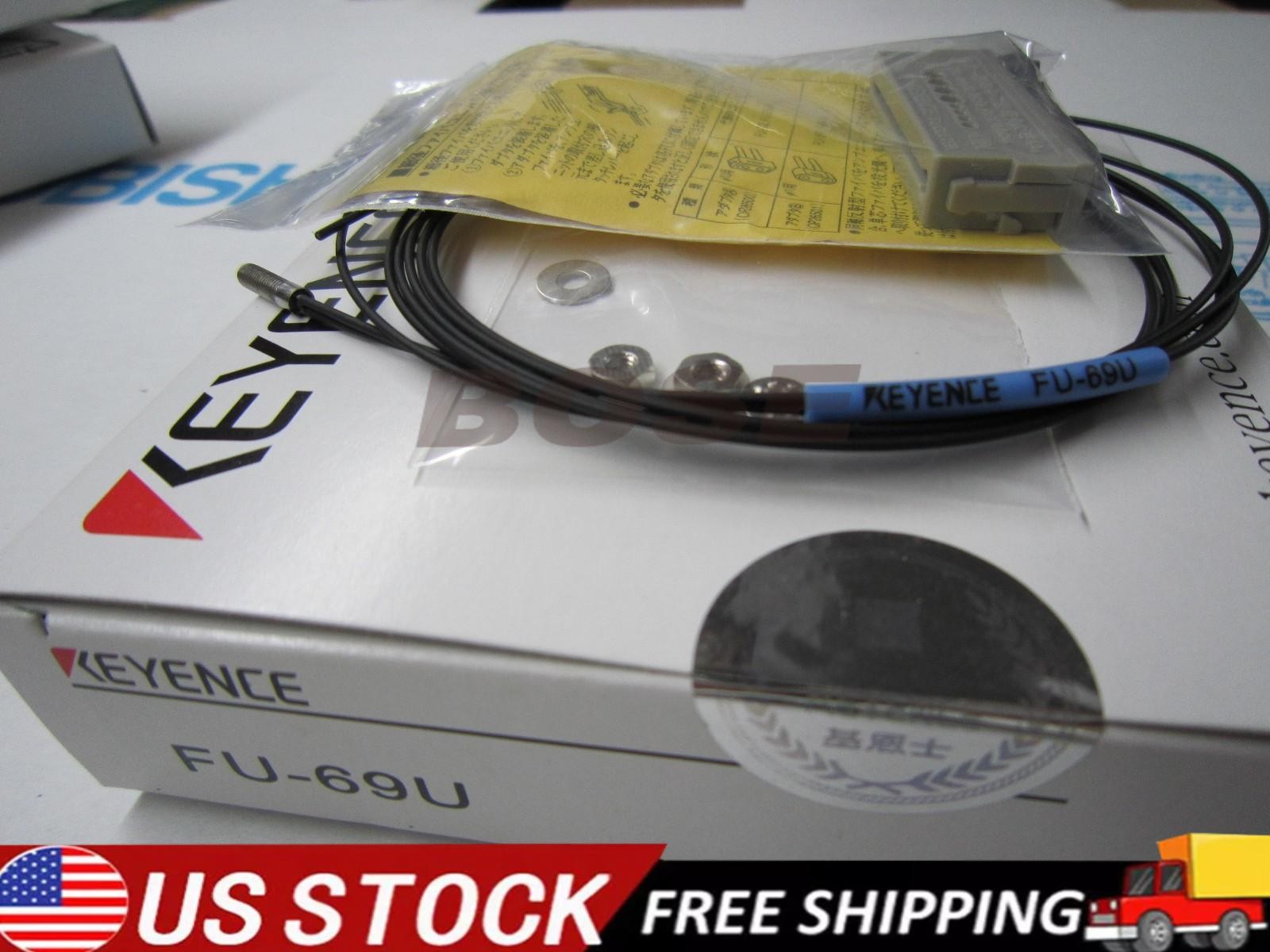 1PCS Keyence FU-69U Fiber Optic Sensor New In Box US Free TAX  US Free TAX