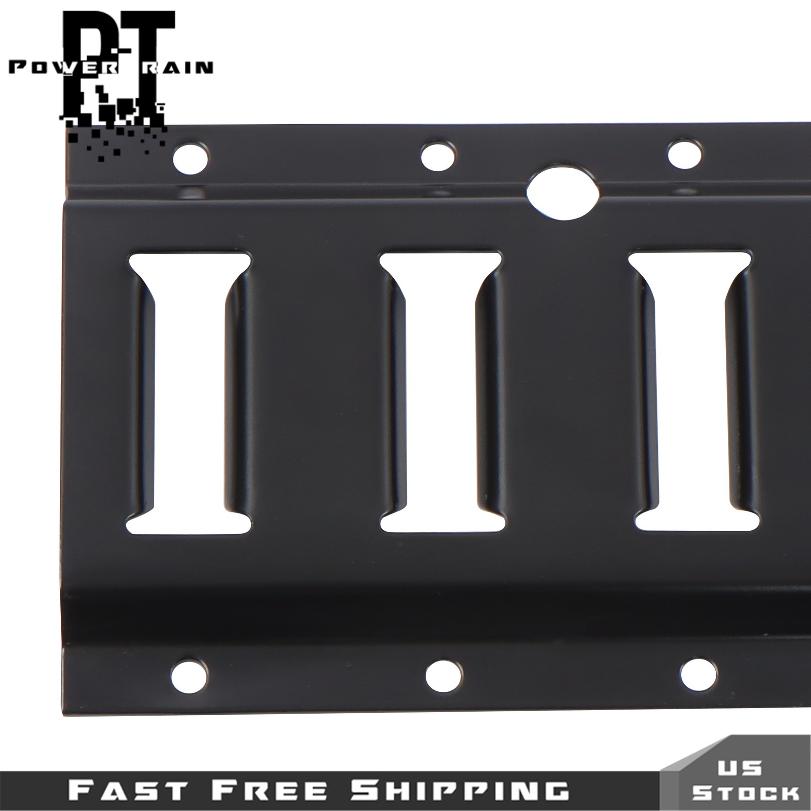 For Cargo Trailers Power Coated E-Tracks 2 Pack 4' E Tie Down Rail Kit