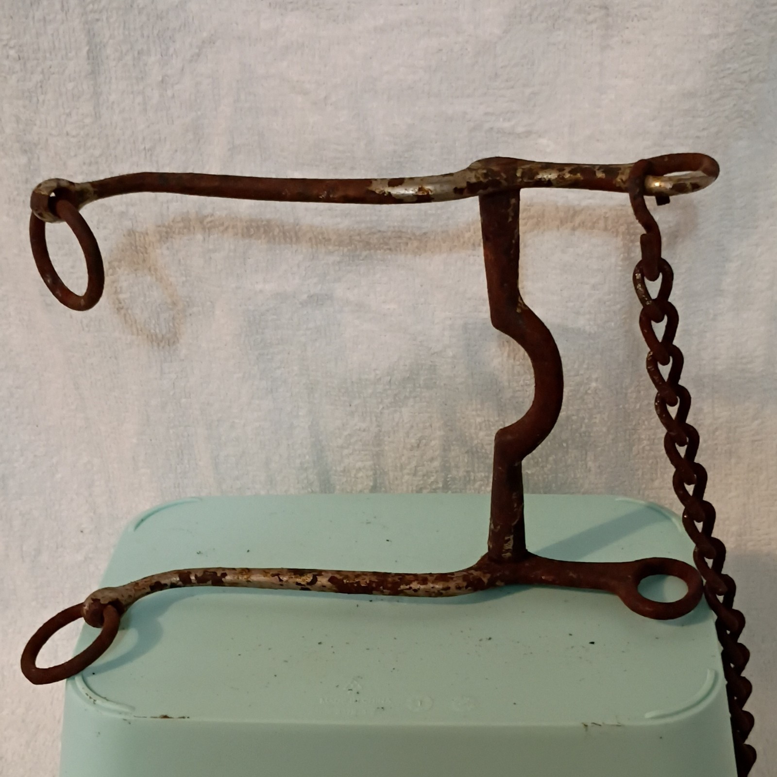 Western Chain Horse Bit Curb Bit w/ Curb Chain Approx. 7" Shank