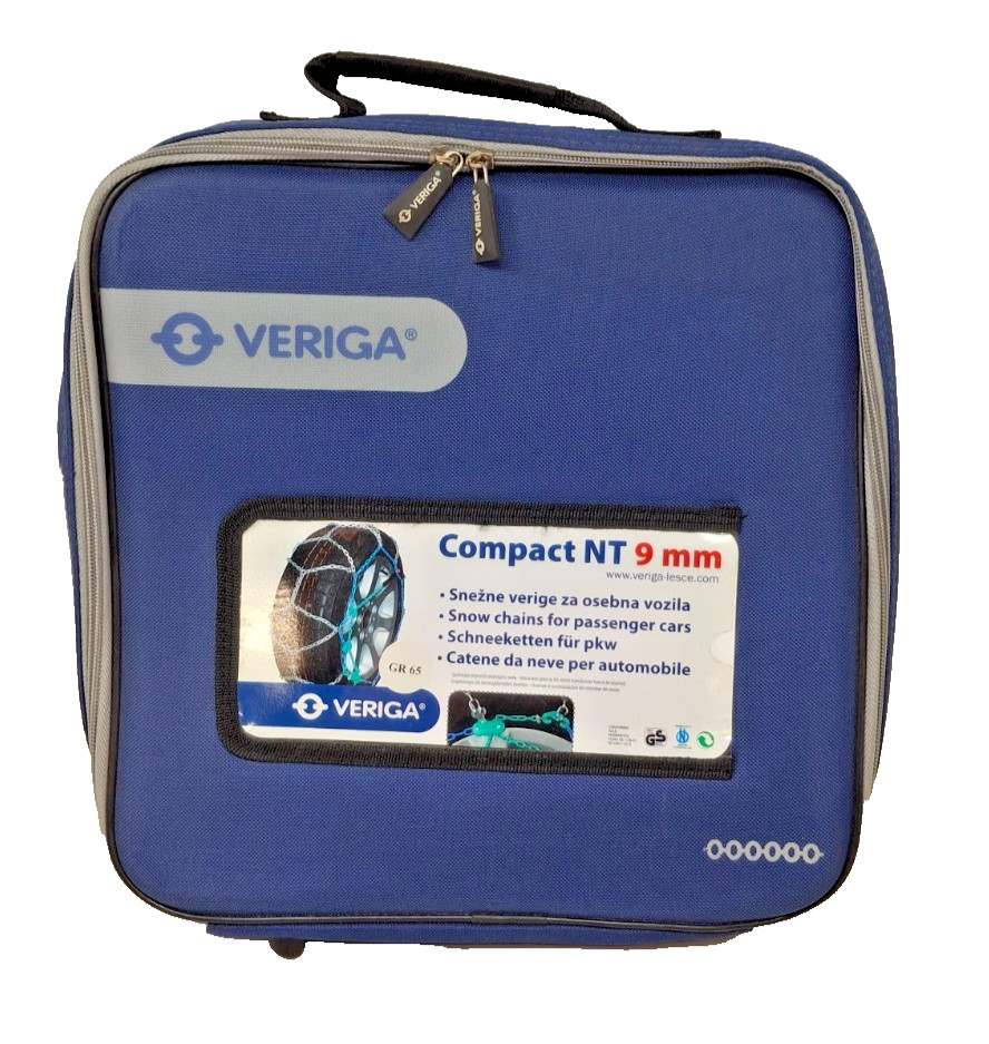 Pair Of Veriga Compact NT 9mm GR 100 Passenger Car Snow Chains New /Unused Stock