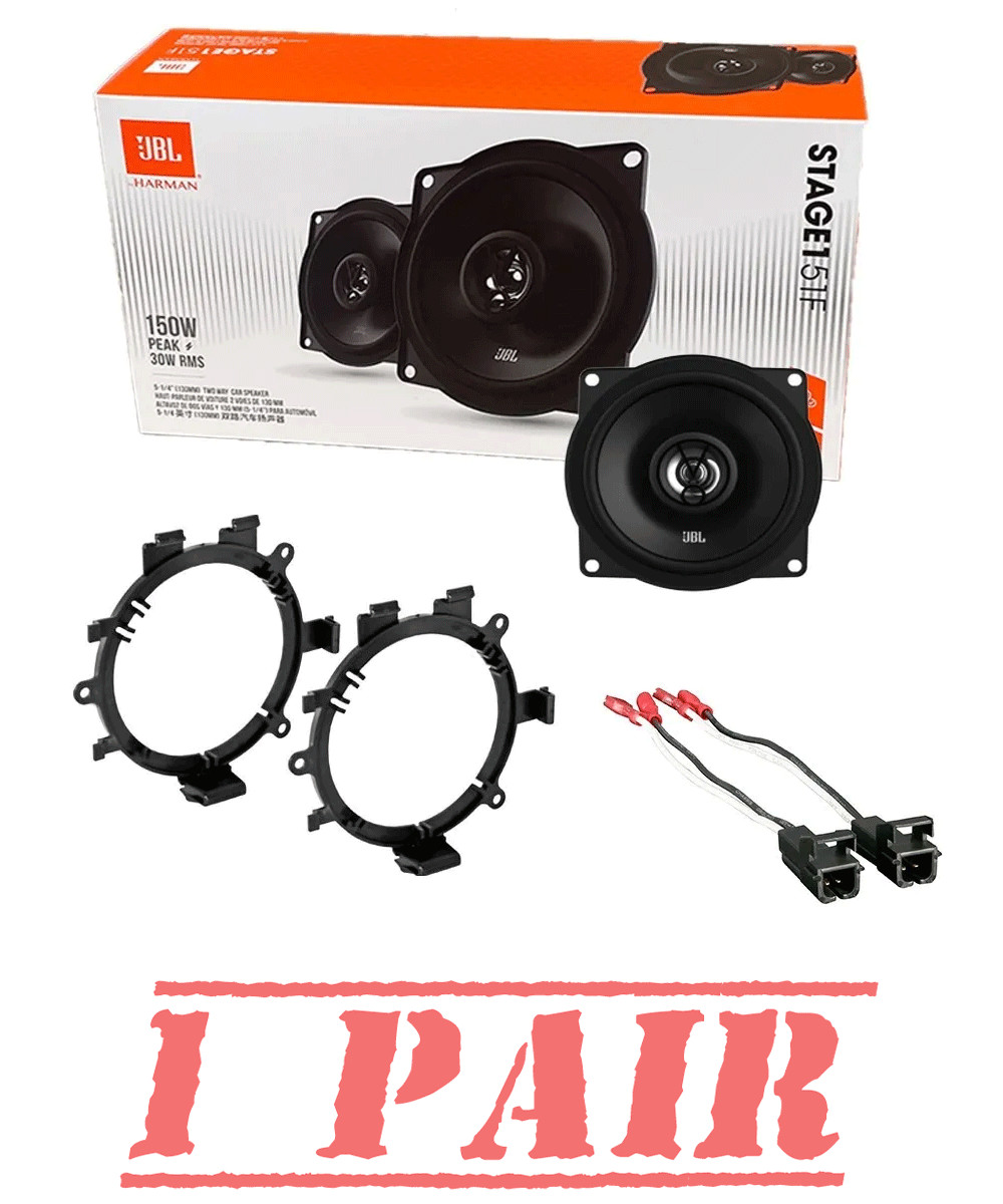 JBL Stage1 150W Truck Front Door Speakers Kit for 1995-2006 C/K Sierra/Silverado