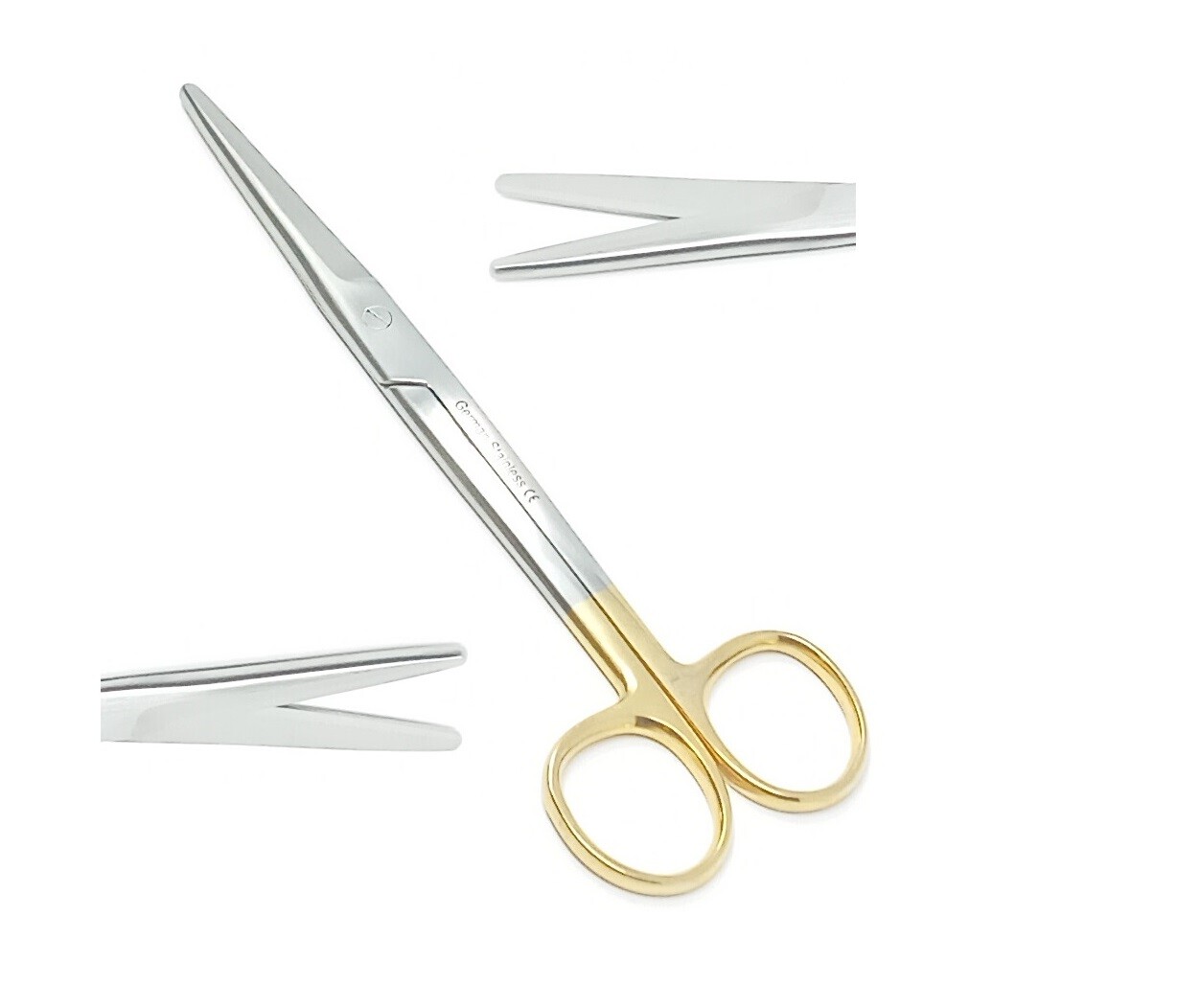 German TC Super Cut Mayo Dissecting Scissors Straight 5.5" Surgical Instrument