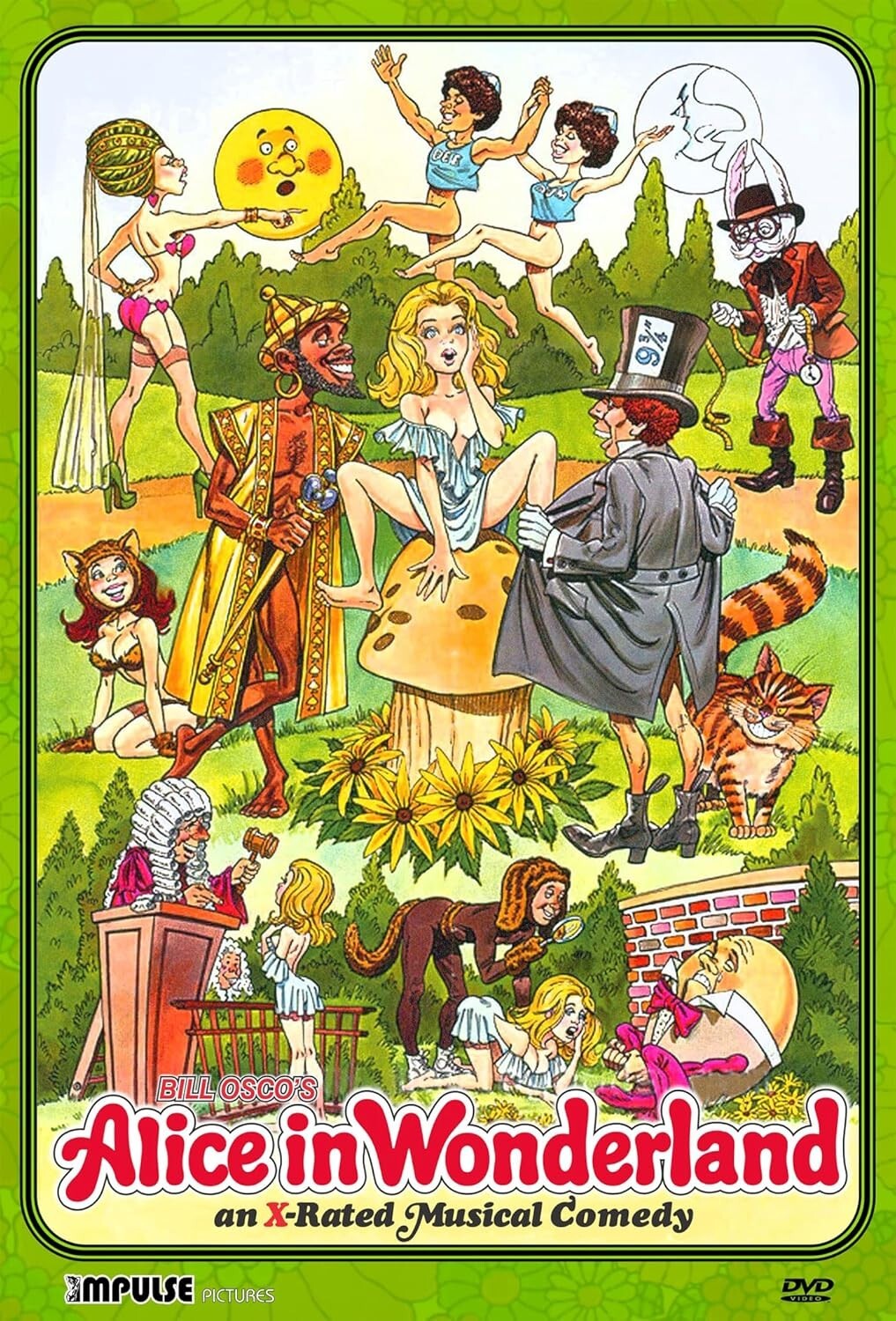Alice In Wonderland (1976) (DVD, 2024, Impulse Pictures) Kristine Debell, NEW!