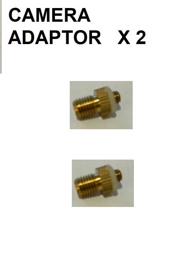 2 X  Camera Adaptor Camera Adapter For Carp Fishing Bankstick Tripod Pod