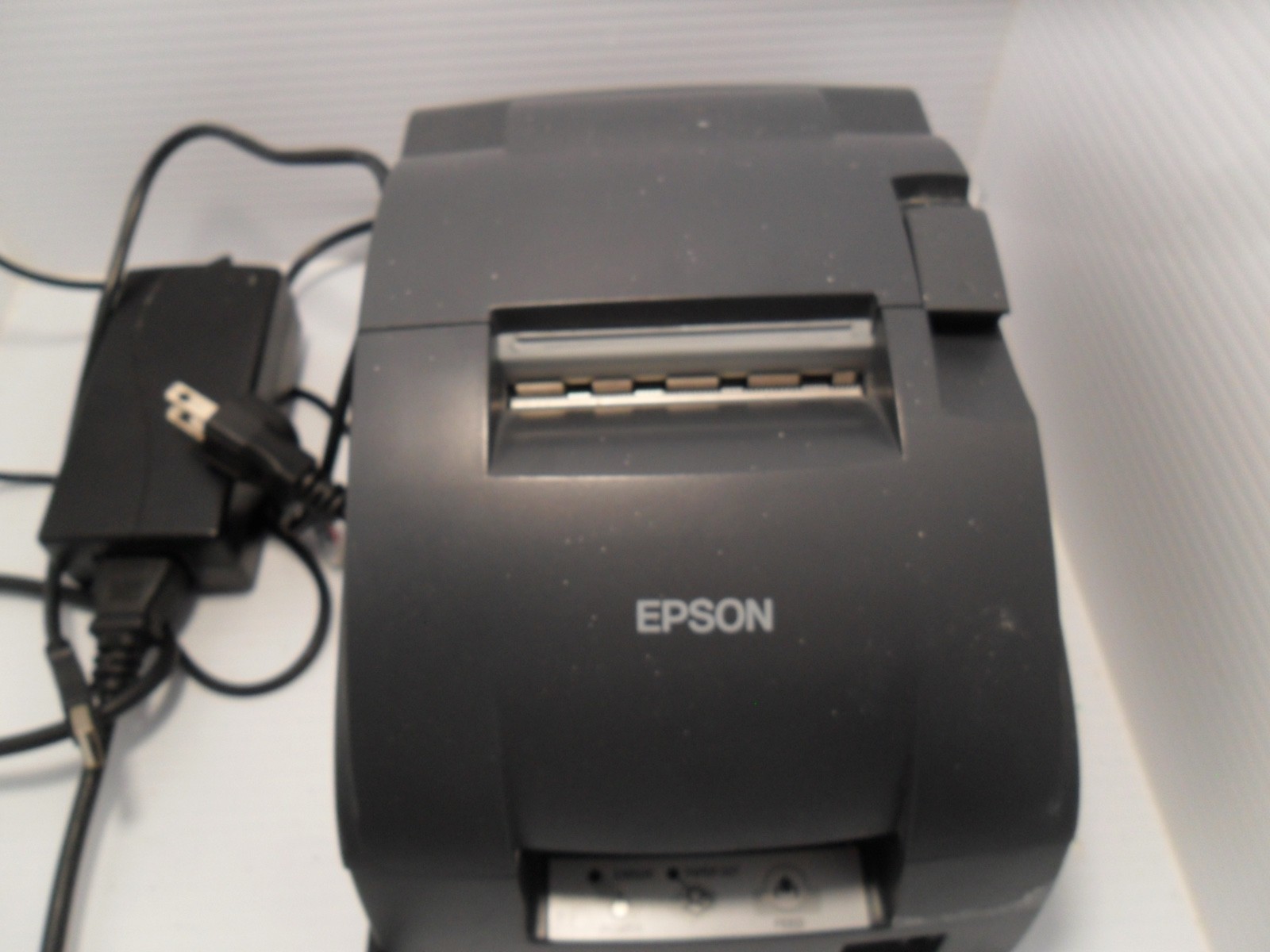 black Epson M188D POS Receipt Printer w/Charger