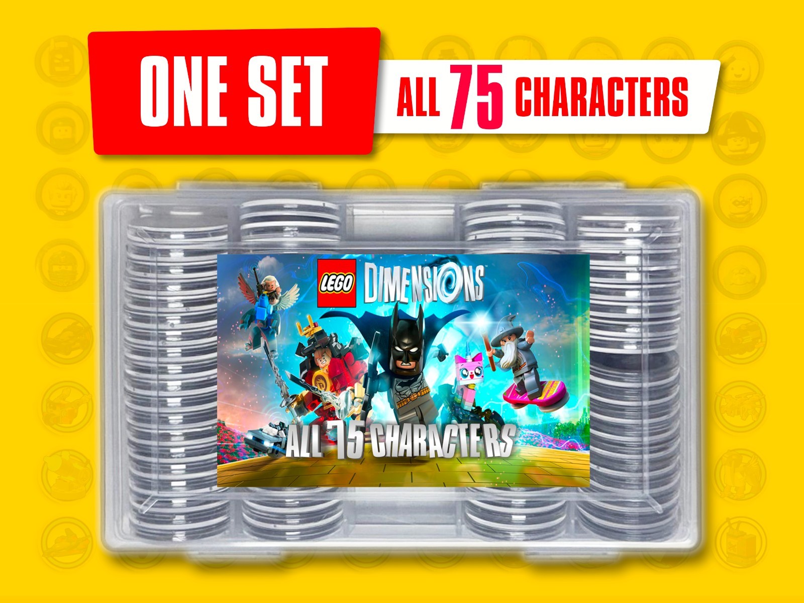 LEGO Dimensions [ 75 ] Full Set NFC Tags