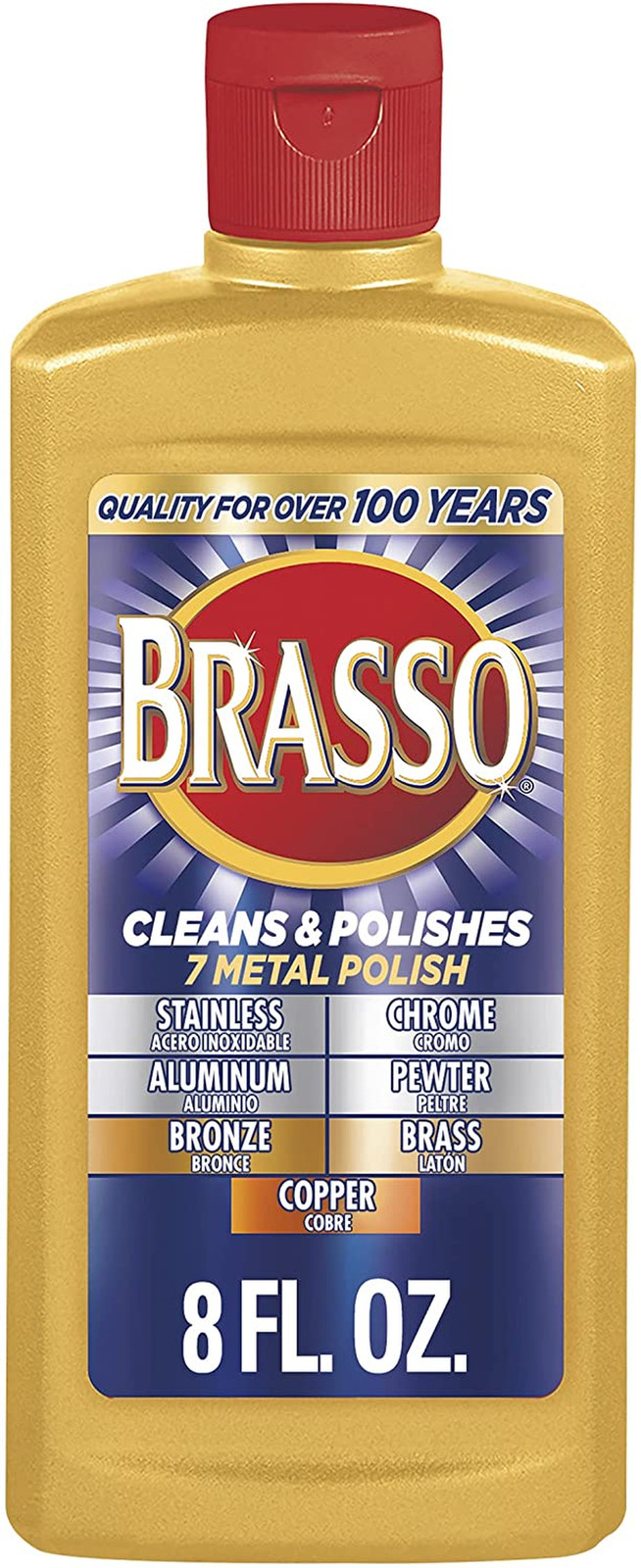liquido para limpiar Pulido de metales cromado acero inox aluminio bronze pulir