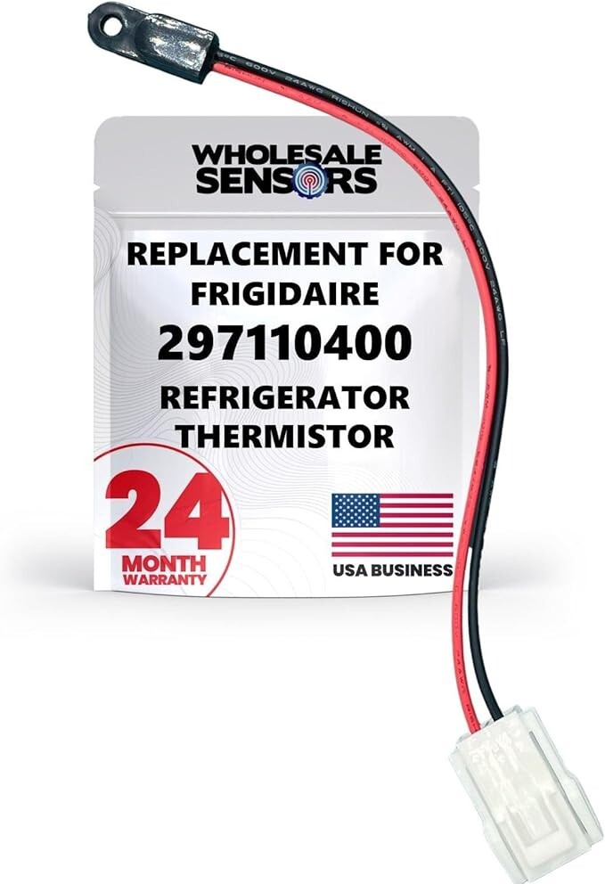 Frigidaire 297110400 Replacement Refrigerator Thermistor 24 Month Warranty
