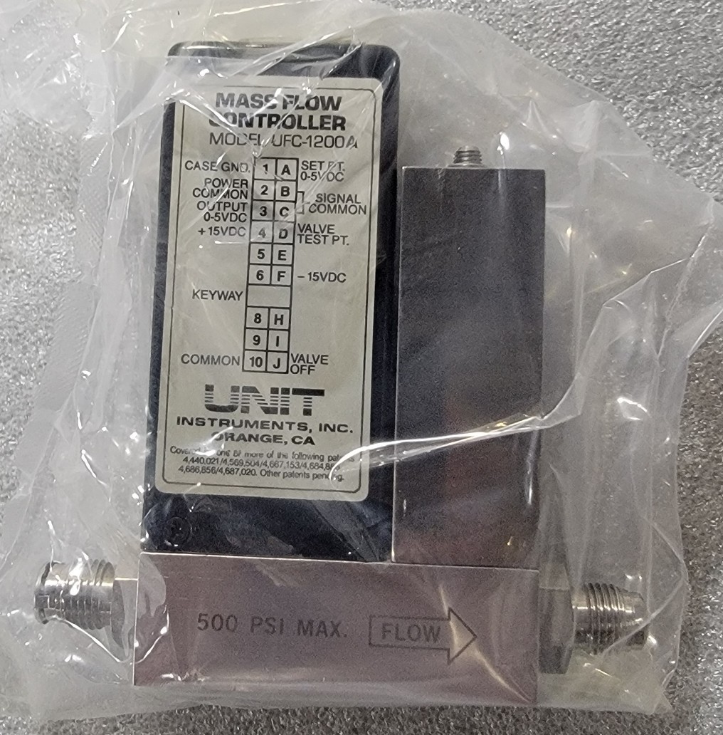 Unit UFC-1200A Mass Flow Controller Used - See details for Gas/Range Avail