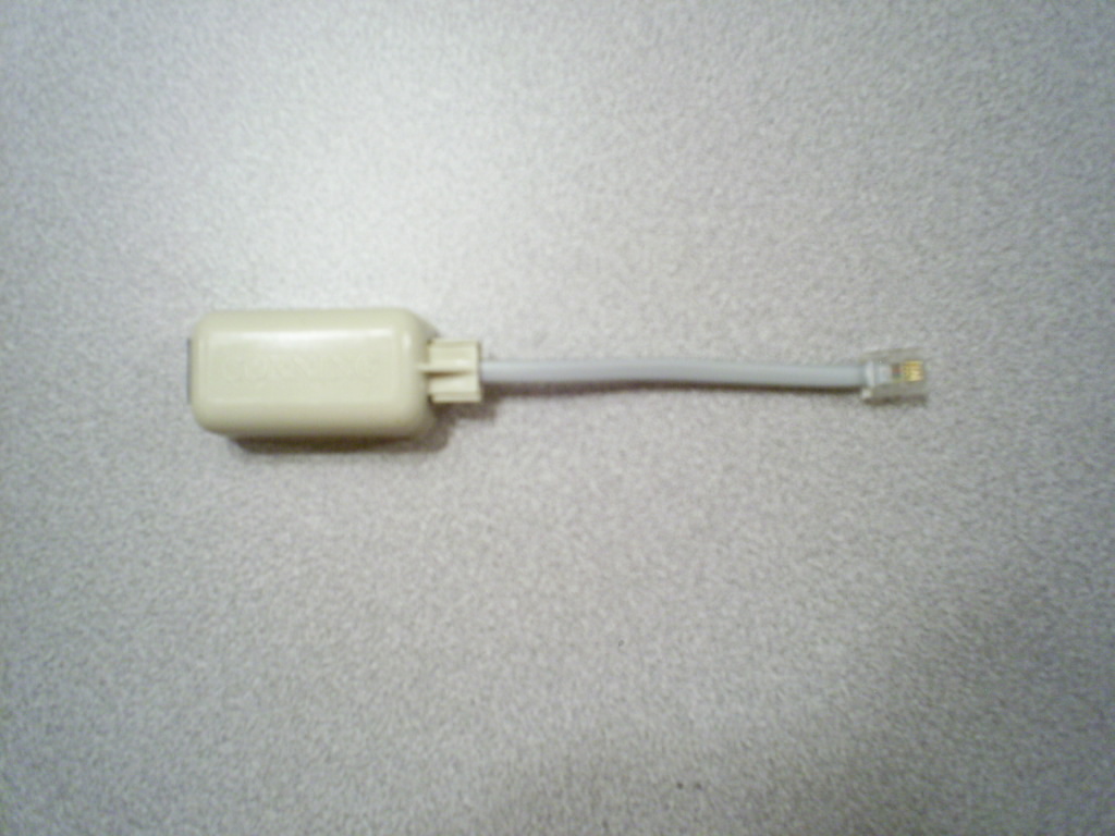 DSL Micro Filter, DSL Filter, ADSL Filter, Plug in DSL Filter.