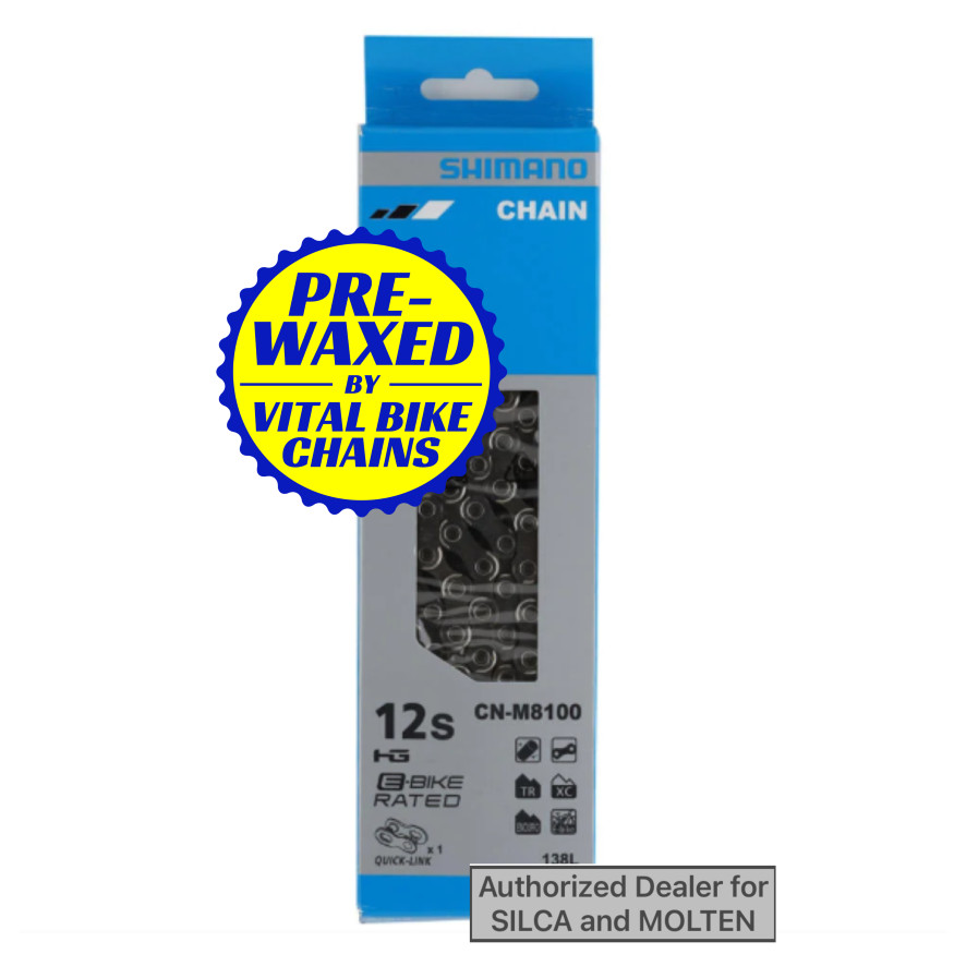 Shimano Ultegra XT M8100 Chain 12 speed - SILCA/MOLTEN/CERAMIC SPEED wax
