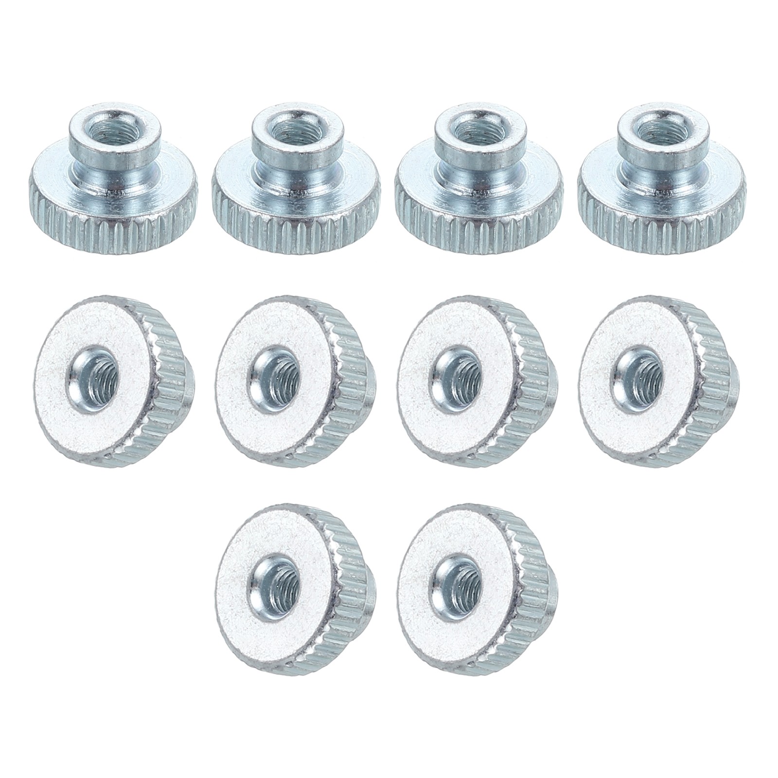 Knurled Thumb Nuts, 25Pcs M3 Iron Round Knobs for 3D Printer Parts