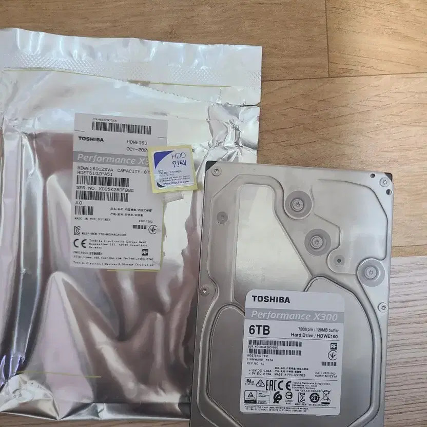 Broken Toshiba 6TB Parts HDD Official