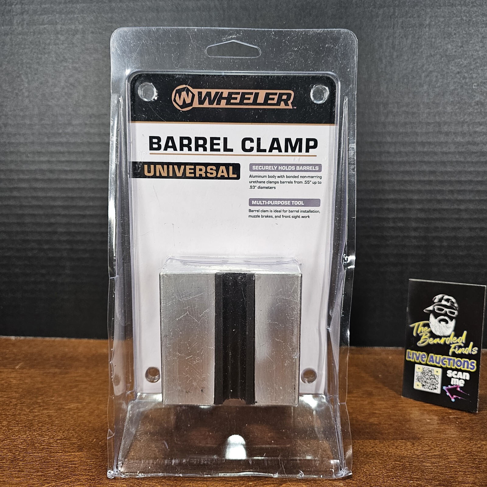 Wheeler Universal Barrell Clamp Securely Holds Barrels Multi-purpose Tool READ