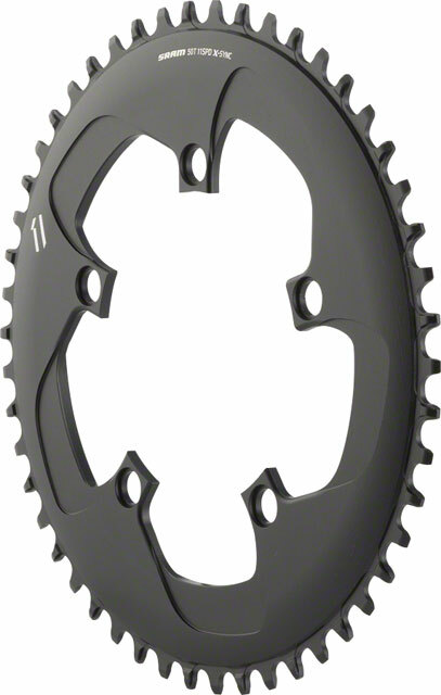 SRAM X-Sync 11-Speed 48T 110mm Chainring Black Includes Bolt and Nut for