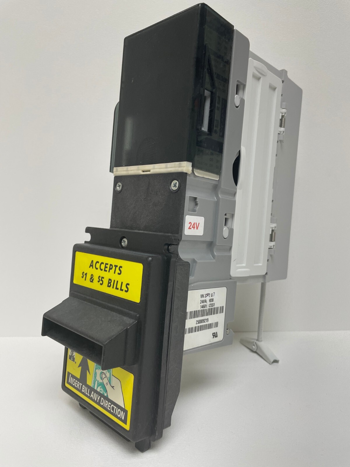 Mars VN 2502 U7 MDB BILL ACCEPTOR, VALIDATOR $1 & $5 *COMPLETELY REBUILT*