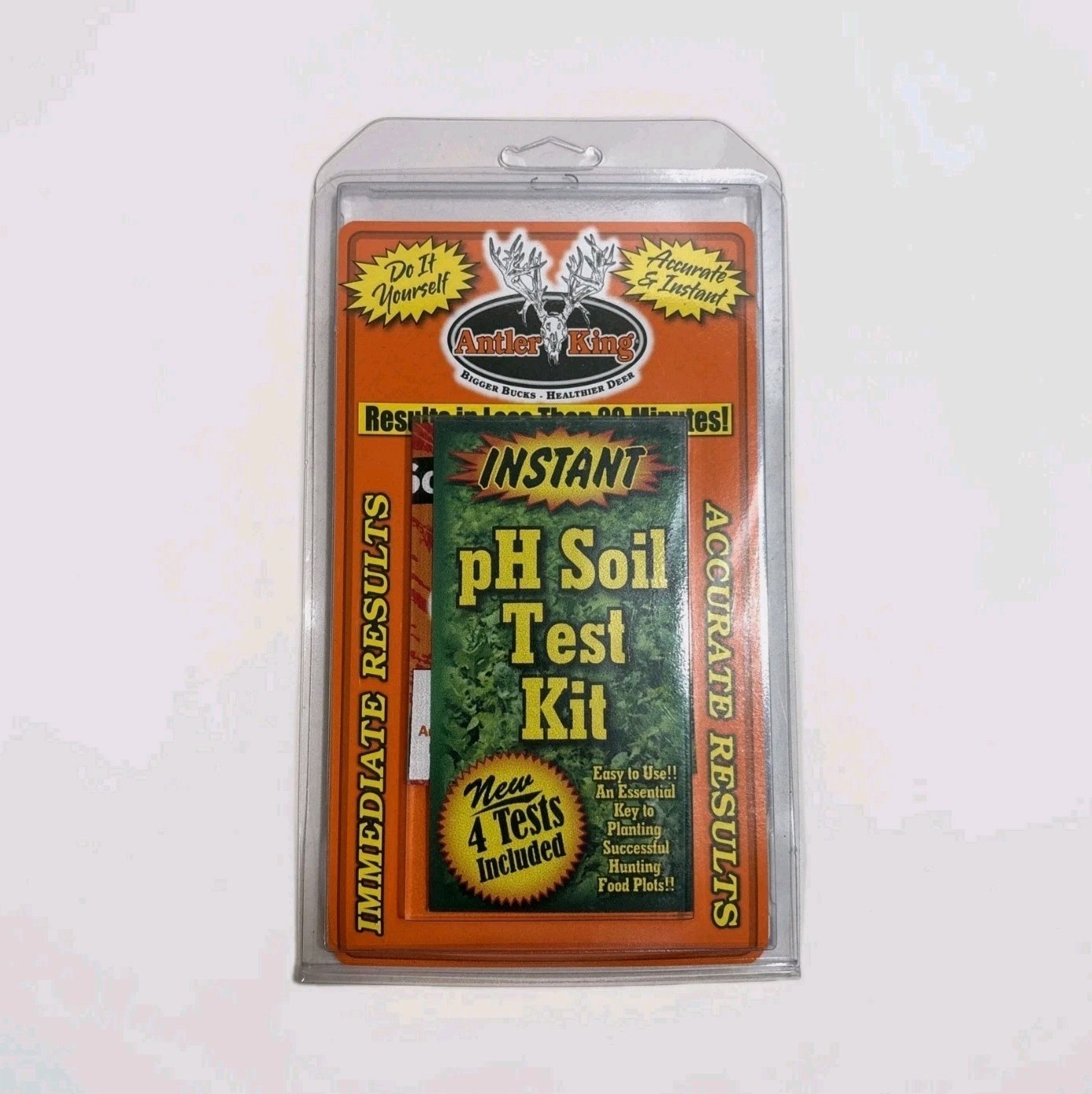 Antler King PH Soil Test Kit Do it Yourself Results - 4 Test - Instant Results