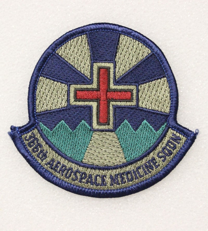 USAF Air Force Patch 4360: 366th Aerospace Medicine Squadron - subdued